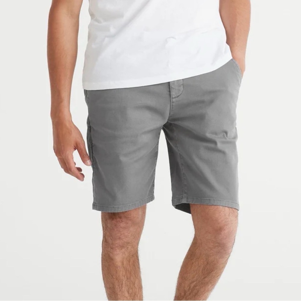 DU/ER NWT Men’s 28 Titanium Live Free Journey Shorts Golf Performance Hiking